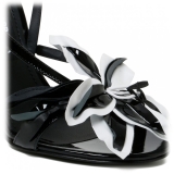 Dolce & Gabbana - Black Keira Sandals - Dolce & Gabbana Exclusive Luxury Collection