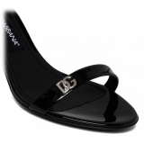 Dolce & Gabbana - Black Keira Sandals - Dolce & Gabbana Exclusive Luxury Collection