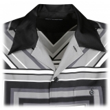 Dolce & Gabbana - Camicia in Seta a Righe Multiple - Dolce & Gabbana Exclusive Luxury Collection