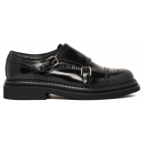 Dolce & Gabbana - Black Monk Shoes - Dolce & Gabbana Exclusive Luxury Collection