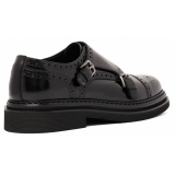 Dolce & Gabbana - Black Monk Shoes - Dolce & Gabbana Exclusive Luxury Collection