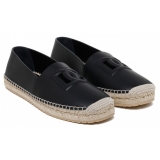 Dolce & Gabbana - Black Espadrilles - Dolce & Gabbana Exclusive Luxury Collection