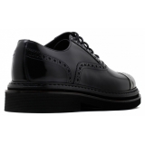 Dolce & Gabbana - Black Francesina Derby Shoes - Dolce & Gabbana Exclusive Luxury Collection