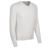 Avvenice - Athus - Maglione con Scollo a V Uomo in Cashmere Loro Piana - Bianco - Maglieria - Luxury Exclusive Collection