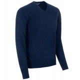 Avvenice - Athus - Man Loro Piana Cashmere V-Neck Sweater - Blue - Knitwear - Luxury Exclusive Collection