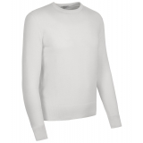 Avvenice - Athus - Maglione Girocollo Uomo in Cashmere Loro Piana - Bianco - Maglieria - Luxury Exclusive Collection