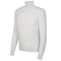 Avvenice - Athus - Man Loro Piana Cashmere Turtleneck Sweater - White - Knitwear - Luxury Exclusive Collection