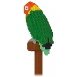 Jekca - Lovebird 01S - Lego - Scultura - Costruzione - 4D - Animali di Mattoncini - Toys