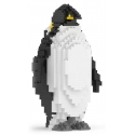 Jekca - Emperor Penguin 01 - Big - Lego - Scultura - Costruzione - 4D - Animali di Mattoncini - Toys