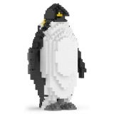 Jekca - Emperor Penguin 01 - Big - Lego - Sculpture - Construction - 4D - Brick Animals - Toys