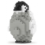 Jekca - Emperor Penguin 02 - Big - Lego - Sculpture - Construction - 4D - Brick Animals - Toys