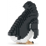 Jekca - Little Penguin 02 - Lego - Sculpture - Construction - 4D - Brick Animals - Toys