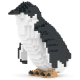 Jekca - Little Penguin 01 - Lego - Sculpture - Construction - 4D - Brick Animals - Toys