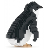 Jekca - Little Penguin 01 - Big - Lego - Scultura - Costruzione - 4D - Animali di Mattoncini - Toys