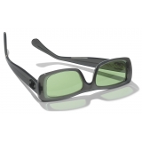 Chanel - Occhiali da Sole Rettangolare - Grigio Verde - Chanel Eyewear