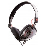 Skullcandy - Knockout - Clear / Coral - Women's Wireless On-Ear Headphones with Microphone with Supreme Sound