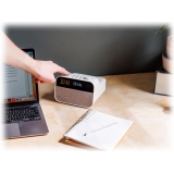 Pure - Moment Charge - The Ambient Sleep Companion with Wireless Charging - Cotton White - High Quality Digital Radio