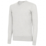 Avvenice - Finis - Man Loro Piana Extrafine Cashmere V-Neck Sweater - White - Knitwear - Luxury Exclusive Collection