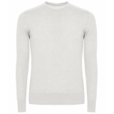 Avvenice - Finis - Maglione Girocollo Uomo in Cashmere Extrafine Loro Piana - Bianco - Maglieria - Luxury Exclusive Collection