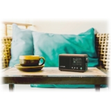 Pure - Classic Mini - The Charming Portable Digital Radio - Coffee Black/Walnut - High Quality Digital Radio