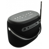 Pure - Woodland Waterproof (IP67) Outdoor Speaker with Bluetooth and FM/DAB+ Radio - Black - High Quality Digital Radio