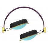 Skullcandy - Knockout - Smoked Purple / Gold - Women's Wireless On-Ear Headphones with Microphone with Supreme Sound
