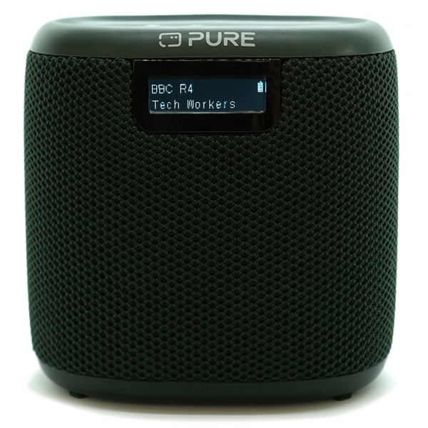 Pure - Woodland Mini - La Altoparlante Compatto Perfetto per Esterni - Verde - Radio Digitale Alta Qualità