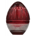 Tsars Collection - Red Openable Egg Box - Handmade in Swiss - Luxury Exclusive Collection