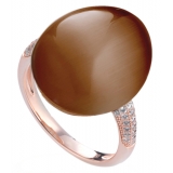 Tsars Collection - Olga Bronze Ring - Handmade in Swiss - Luxury Exclusive Collection