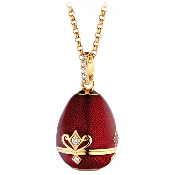 Tsars Collection - Collana Empress Maria Rossa - Handmade in Swiss - Luxury Exclusive Collection