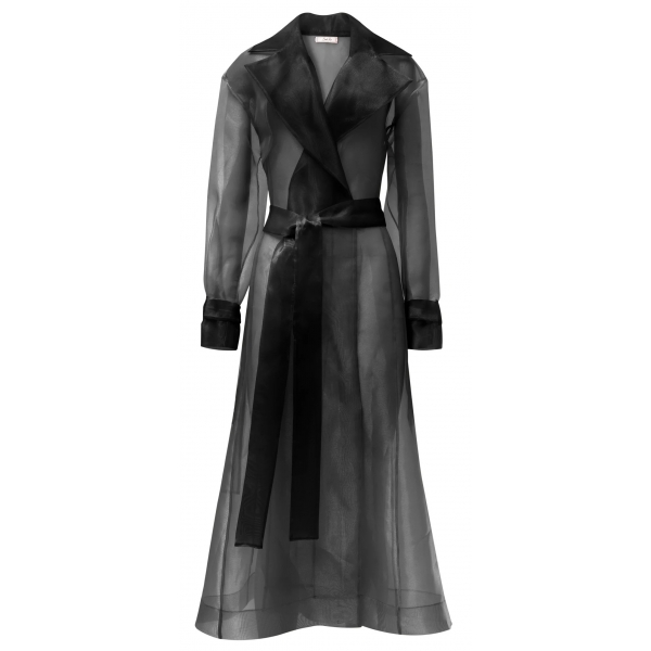 Belarex - Venice Coat - Black - Coat - Lingerie - Luxury Exclusive Collection