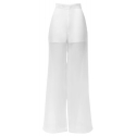 Belarex - Venice Palazzo Trousers - White - Trousers - Lingerie - Luxury Exclusive Collection