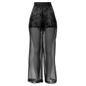 Belarex - Venice Palazzo Trousers - Black - Trousers - Lingerie - Luxury Exclusive Collection