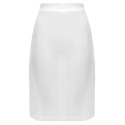 Belarex - Venice Midi Skirt - White - Skirt - Lingerie - Luxury Exclusive Collection