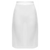 Belarex - Venice Midi Skirt - White - Skirt - Lingerie - Luxury Exclusive Collection