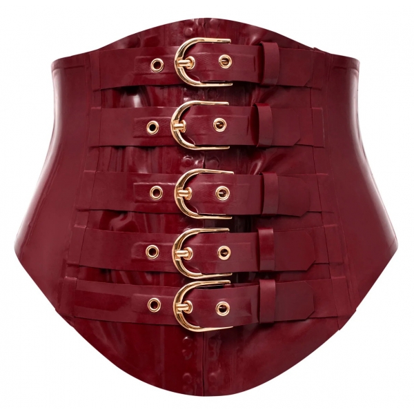 Belarex - New York Corset - Dark Red - Corset - Lingerie - Luxury Exclusive Collection