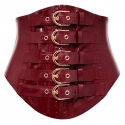 Belarex - Corsetto New York - Rosso Scuro - Corsetto - Lingerie - Luxury Exclusive Collection