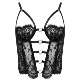 Belarex - Cape Town Bustier - Black - Bustier - Lingerie - Luxury Exclusive Collection