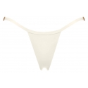 Belarex - Ibiza Bikini Slip - White - Slip - Lingerie - Luxury Exclusive Collection