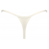 Belarex - Ibiza Bikini Slip - White - Slip - Lingerie - Luxury Exclusive Collection