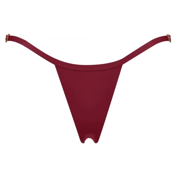 Belarex - Slip Bikini Ibiza - Rosso Scuro - Slip - Lingerie - Luxury Exclusive Collection