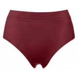 Belarex - L.A. High Waist Panties - Dark Red - Panties - Lingerie - Luxury Exclusive Collection