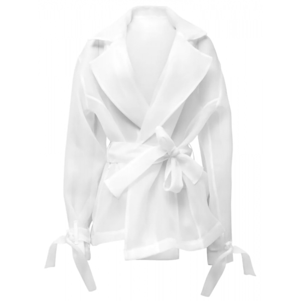 Belarex - Venice Blazer - White - Blazer - Lingerie - Luxury Exclusive Collection