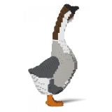 Jekca - Goose 01 - Big - Lego - Sculpture - Construction - 4D - Brick Animals - Toys