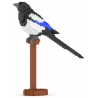 Jekca - Magpie 01S - Lego - Scultura - Costruzione - 4D - Animali di Mattoncini - Toys