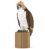 Jekca - Philippine Eagle 01 - Big - Lego - Scultura - Costruzione - 4D - Animali di Mattoncini - Toys