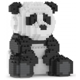 Jekca - Panda 01B (version 2024) - Lego - Scultura - Costruzione - 4D - Animali di Mattoncini - Toys