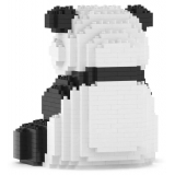 Jekca - Panda 01B (version 2024) - Lego - Scultura - Costruzione - 4D - Animali di Mattoncini - Toys