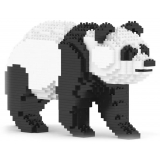 Jekca - Panda 03 - Big - Lego - Scultura - Costruzione - 4D - Animali di Mattoncini - Toys