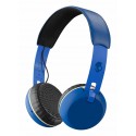 Skullcandy - Grind - Blu Reale Famoso - Cuffie Auricolari Bluetooth Wireless On-Ear con Microfono, Audio Supremo e Bassi Potenti